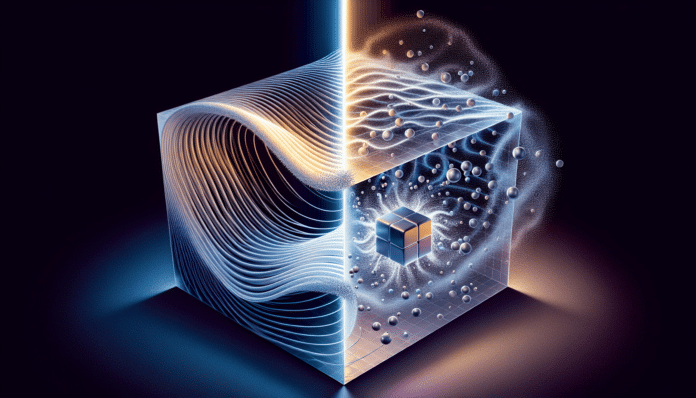 Illustration of wave-particle duality