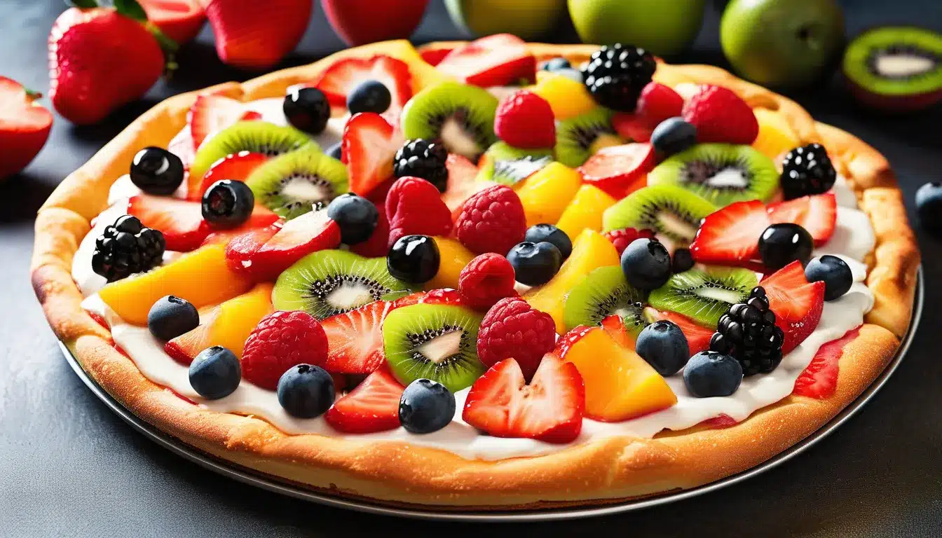 Fresh Fruit Pizza - Cooking Curiosity